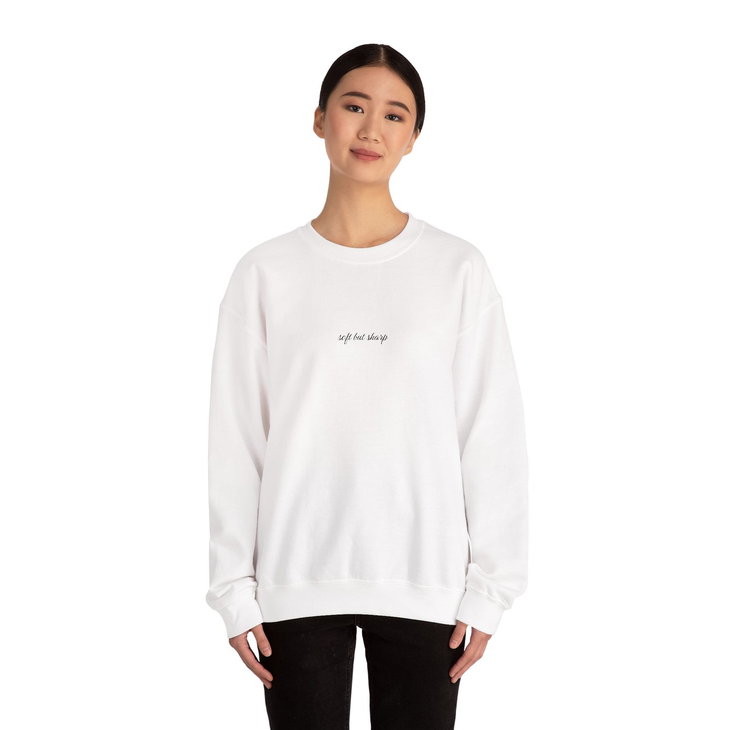 Sassy Quote Crewneck Sweatshirt Cute Pastel Colors Soft but Sharp