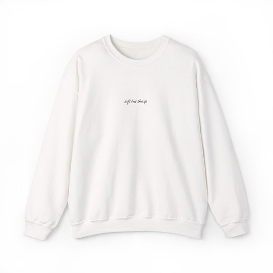 Sassy Quote Crewneck Sweatshirt Cute Pastel Colors Soft but Sharp